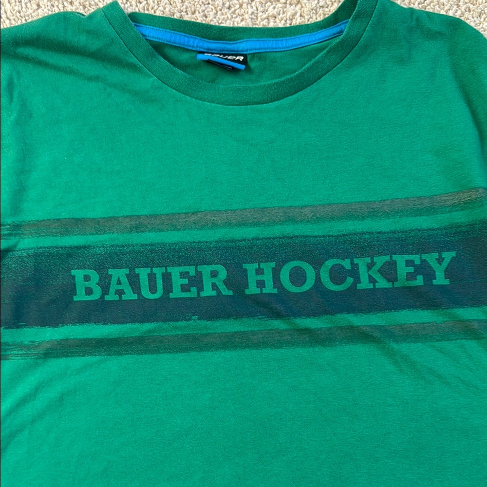 Bauer Green Hockey Shirt